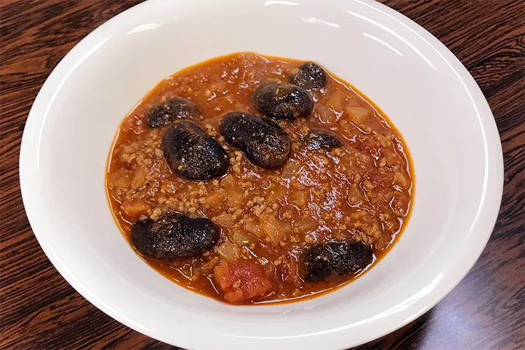 花豆を使ったチリコンカン