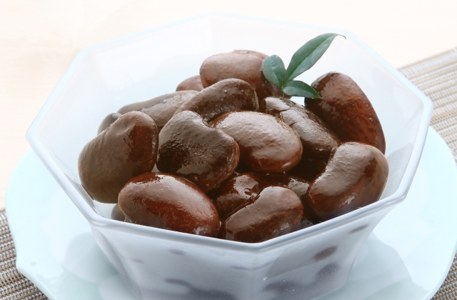国産珈琲風味の花豆やわらか煮のトップ画像